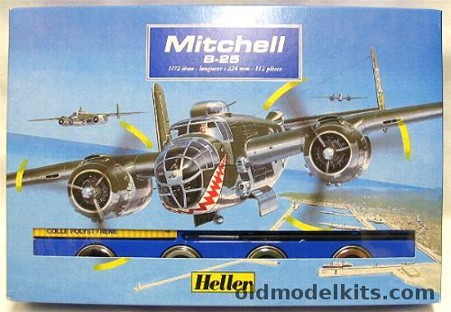 Heller 1/72 B-25 Bomber Nose w/paints, 60300 plastic model kit